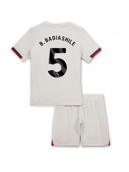 Chelsea Benoit Badiashile #5 Dječji Gostujuci Dres kompleti 2025-26 Kratak Rukavima (+ kratke hlače)